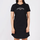 Bobson Japanese Ladies Basic Dress for Women Trendy Fashion High Quality Apparel Comfortable Casual Dress for Women 144102 (Black)