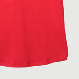 Bobson Japanese Ladies Basic Dress for Women Trendy Fashion High Quality Apparel Comfortable Casual Dress for Women Regular Fit 144102 (Red)