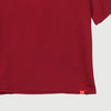 Bobson Ladies Basic Round Neck Tees for Women Trendy Fashion High Quality Apparel Comfortable Casual Blouse for Women Boxy Fit 141870-U (Maroon)