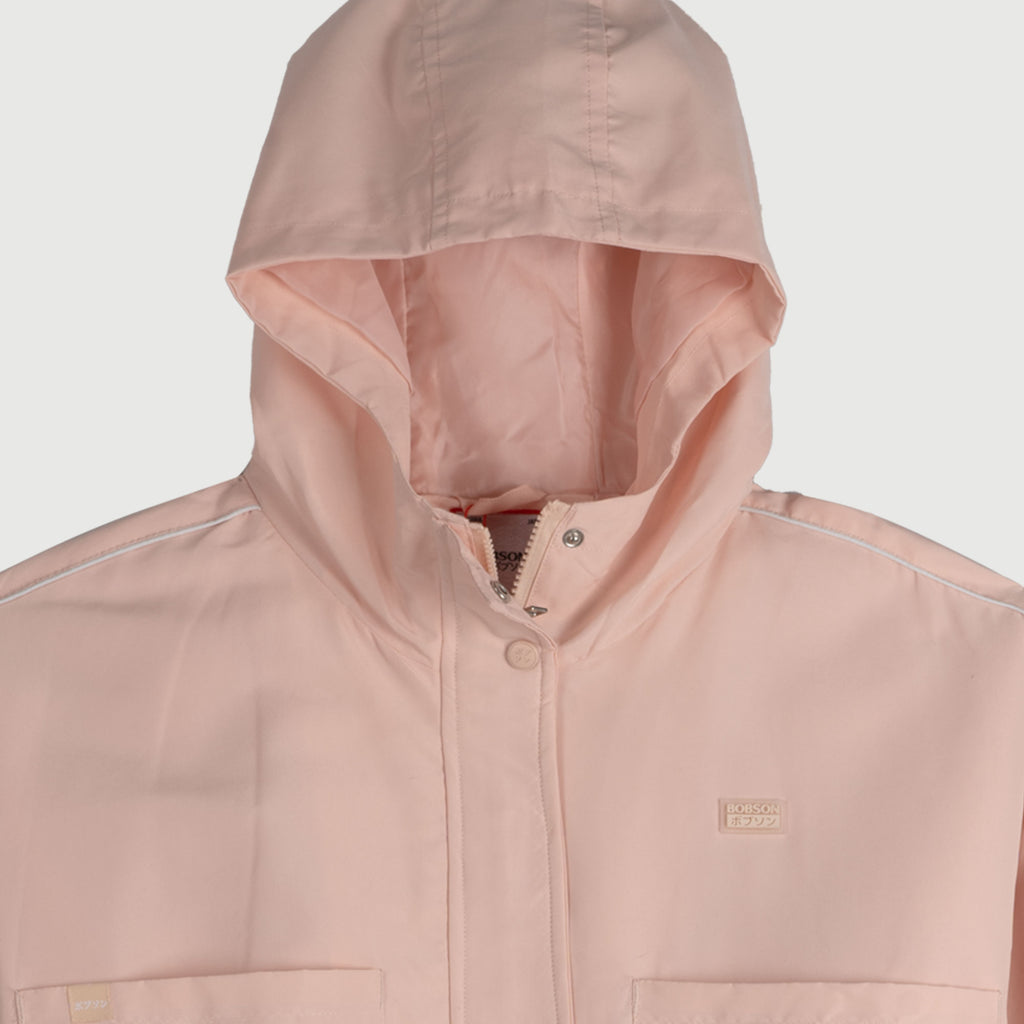 Bobson Japanese Ladies Basic Hoodie Crop Jacket Trendy Fashion