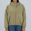 Bobson Japanese Ladies Basic Hoodie Crop Jacket Trendy Fashion High Quality Apparel Comfortable Casual Jacket for Women Crop 131517 (Green)