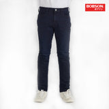 Bobson Japanese Men's Basic Denim Pants for Men Trendy Fashion High Quality Apparel Comfortable Casual Jeans for Men Super Skinny Mid Waist 150386-U (Dark Shade)
