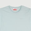 Bobson Japanese Ladies Basic Round Neck T shirt For Women Trendy Fashion High Quality Apparel Comfortable Casual Tees Relaxed Fit 142177 (Smoke Blue)