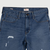 Bobson Japanese Men's Basic Denim Pants for Men Trendy Fashion High Quality Apparel Comfortable Casual Jeans for Men Skinny Mid Waist 152157 (Medium Shade)