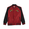 Bobson Japanese Men's Basic Bomber Jacket for Men with Back Print Trendy Fashion High Quality Apparel Comfortable Casual Jacket for Men Regular Fit 131694 (Maroon)