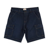 Bobson Japanese Men's Basic Denim Cargo Short for Men Trendy Fashion High Quality Apparel Comfortable Casual Maong short for Men Mid Waist 152125 (Dark Shade)