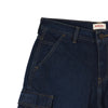 Bobson Japanese Men's Basic Denim Cargo Short for Men Trendy Fashion High Quality Apparel Comfortable Casual Maong short for Men Mid Waist 152125 (Dark Shade)