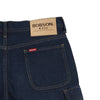 Bobson Japanese Men's Basic Denim Cargo Short for Men Trendy Fashion High Quality Apparel Comfortable Casual Maong short for Men Mid Waist 152125 (Dark Shade)