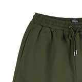 Bobson Japanese Men's Basic Non-Denim Jogger short Trendy Fashion High Quality Apparel Comfortable Casual short for Men Mid Waist 118163 (Fatigue)