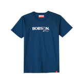 Bobson Japanese Men's Basic Round Neck Tees for Men Trendy fashion High Quality Apparel Comfortable Casual Top for Men Slim Fit 147522-U (Poseidon)