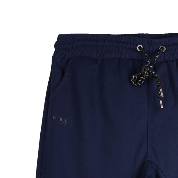 Bobson Japanese Men's Basic Non-Denim Jogger Pants Trendy fashion High Quality Apparel Comfortable Casual Pants for Men Mid Waist 135681 (Navy)