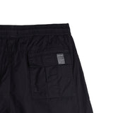 Bobson Japanese Men's Basic Non-Denim Jogger Short Trendy fashion High Quality Apparel Comfortable Casual Short for Men Mid Waist 135702 (Black)