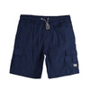 Bobson Japanese Men's Basic Non-Denim Jogger Short Trendy fashion High Quality Apparel Comfortable Casual Short for Men Mid Waist 135702 (Navy)