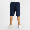 Bobson Japanese Men's Basic Non-Denim Jogger Short Trendy fashion High Quality Apparel Comfortable Casual Short for Men Mid Waist 135702 (Navy)